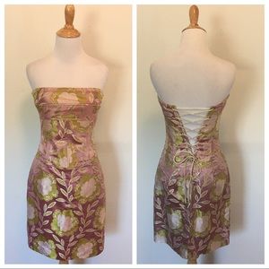 Gorgeous corset top dress by Nicole Miller